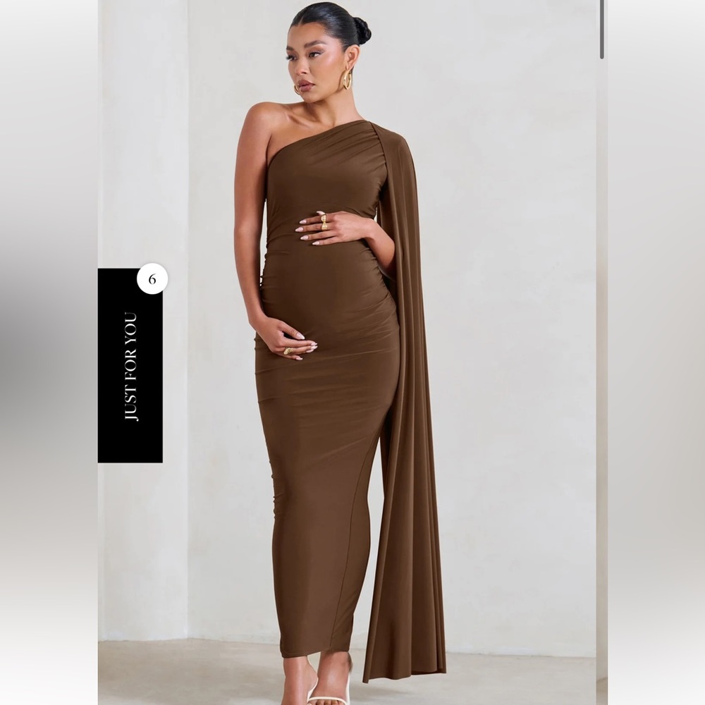 Club LLondon Cape Sleeve Maternity dress